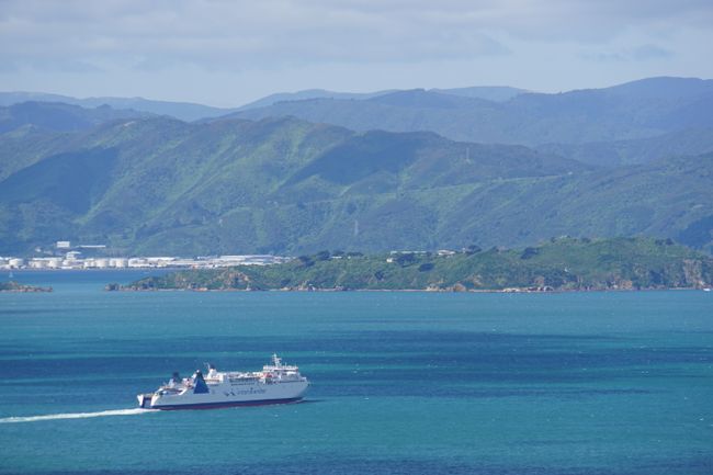 Cape Palliser and the capital Wellington