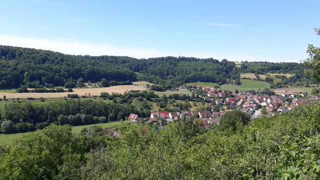 View of the Taubertal