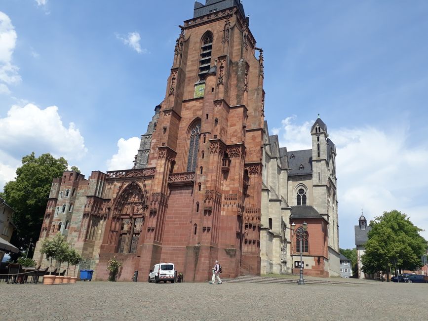 The cathedral in Wetzlar
