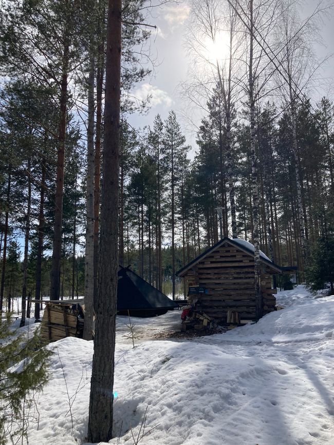 Kangasvuoren Nature trail, Sauna and Escape