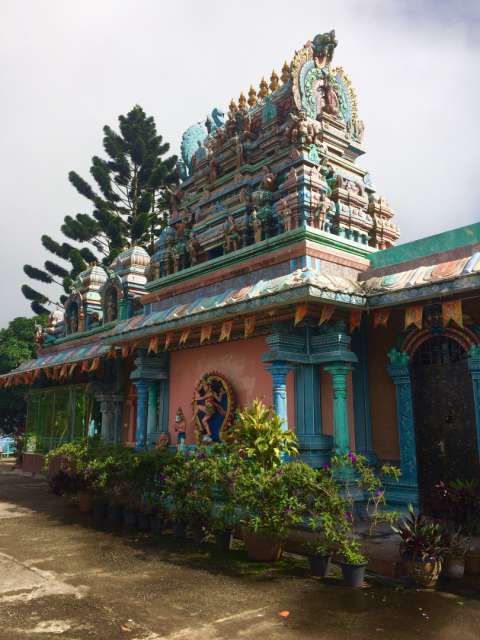 Indian temple on the mountain