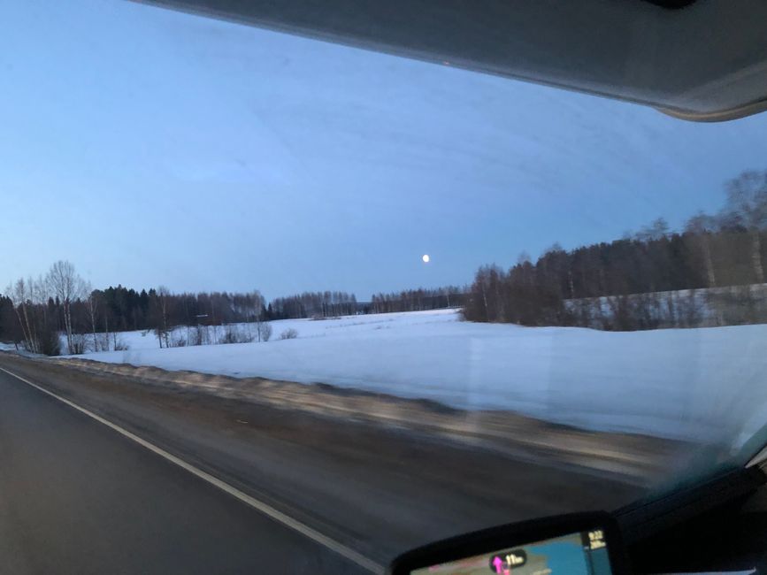 On the way to Helsinki