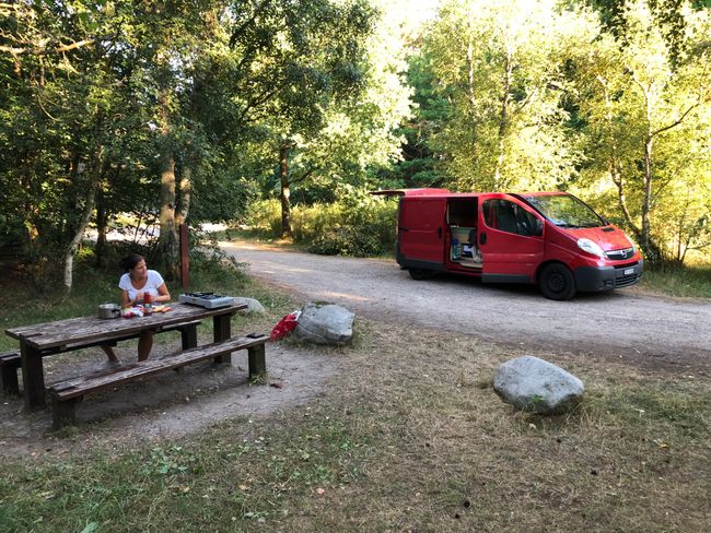 Camping in Denmark