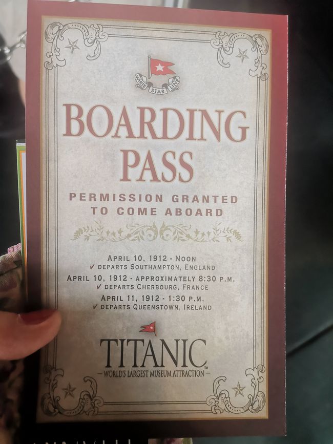 Titanicu muuseum Pigeoni sepikojas
