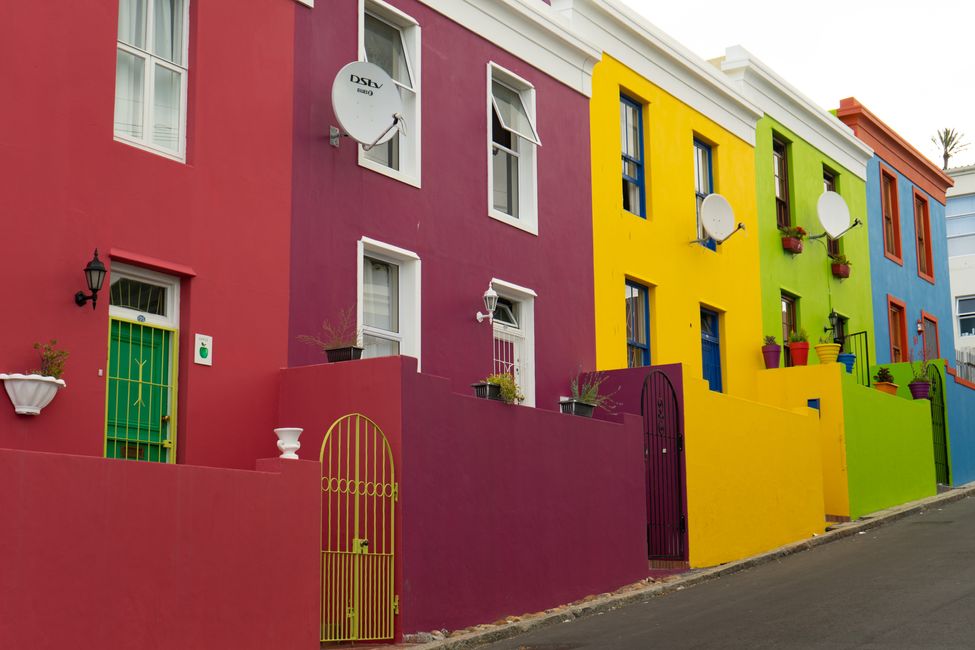 Colorful houses of Bo-Kaap