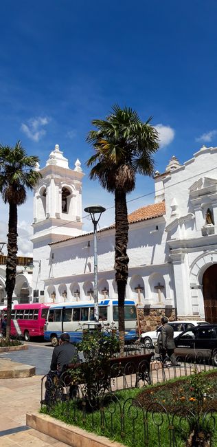 Kolonialgebäude in Sucre