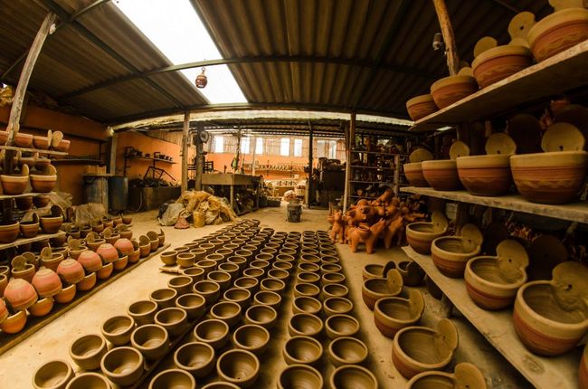 Artesanía en Raquira