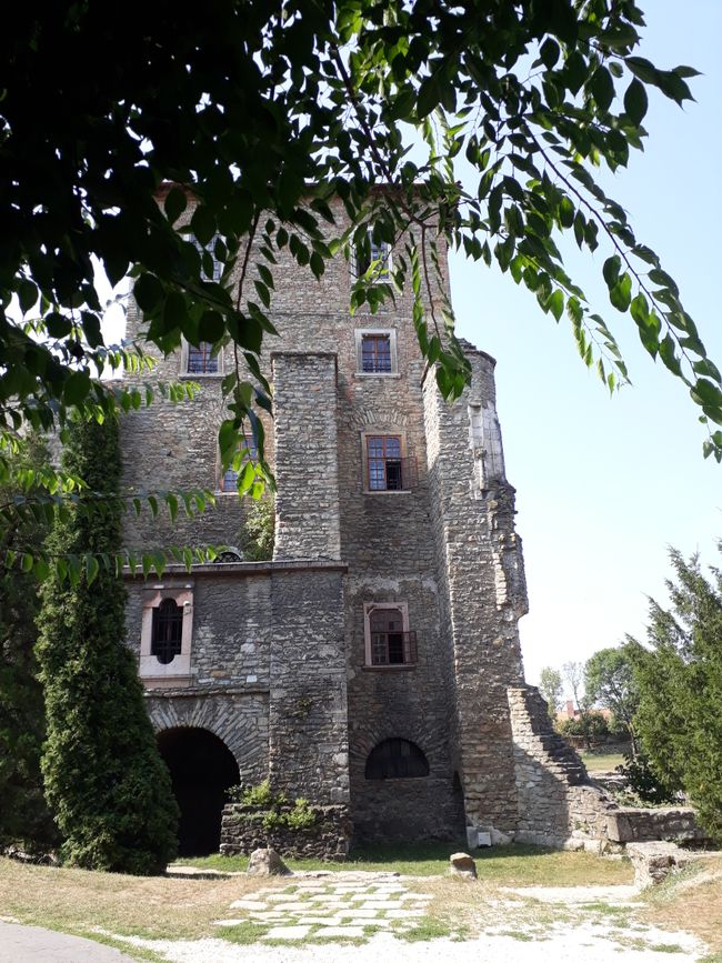 Die Burg in Tata.