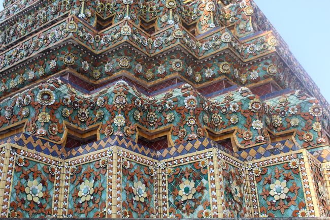Wat Pho: Mosaikmuster