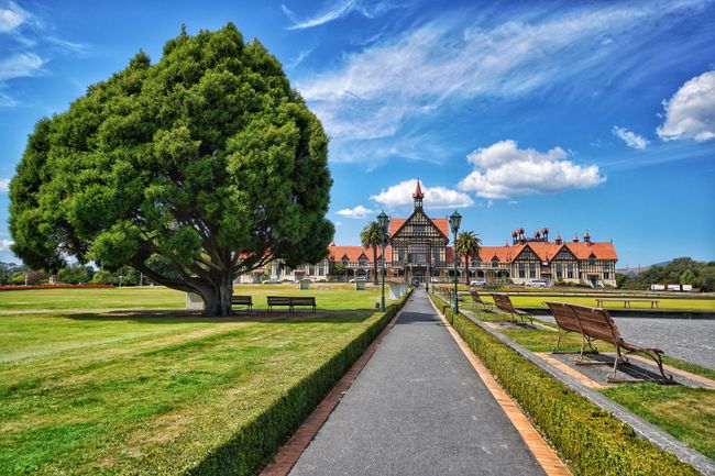 Government Garden in Rotorua