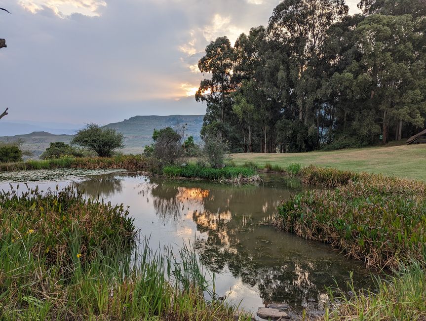 Gut in Johannesburg angekommen und direkt weiter zu den Drakensberg