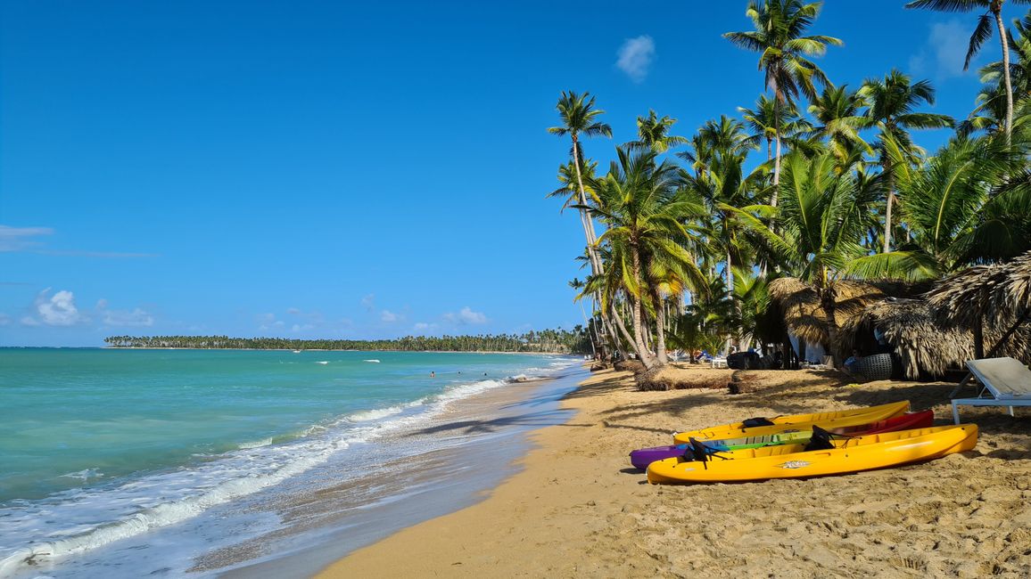 Nach Abschluss unserer Rundreise belohnen wir uns noch mit 10 Tagen Strandferien auf der Dominikanischen Republik.