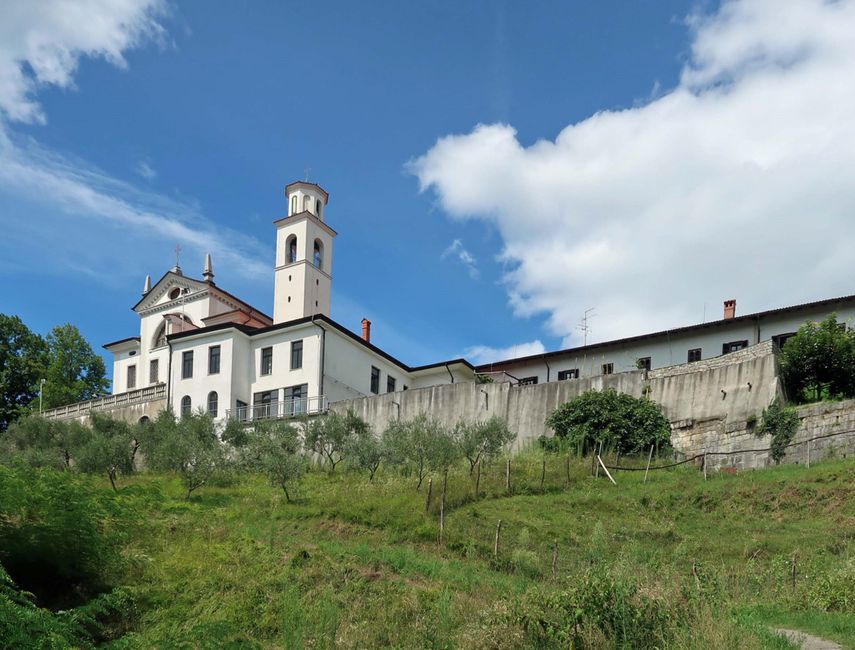 The Kostanjevica monastery.