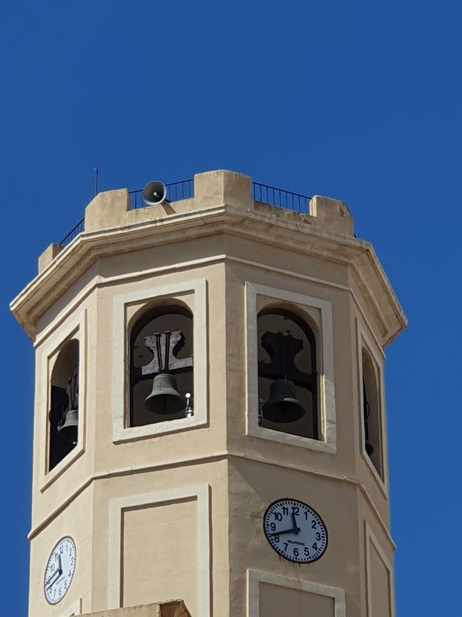 Kirchturm, Alicante Stadtmitte