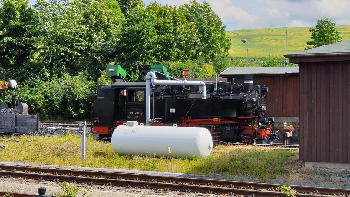 7. eguna (2): Fichtelbergbahn