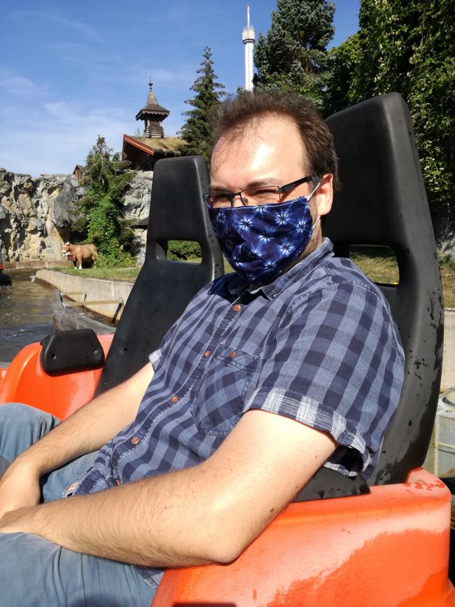 Safety first II, beim Mountain Rafting