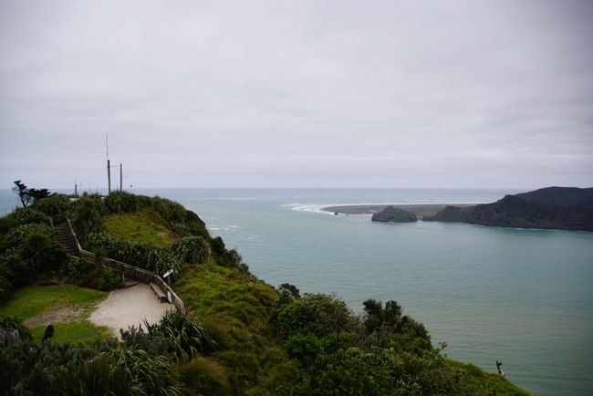 Aussicht vom Manukau Heads Lighthouse