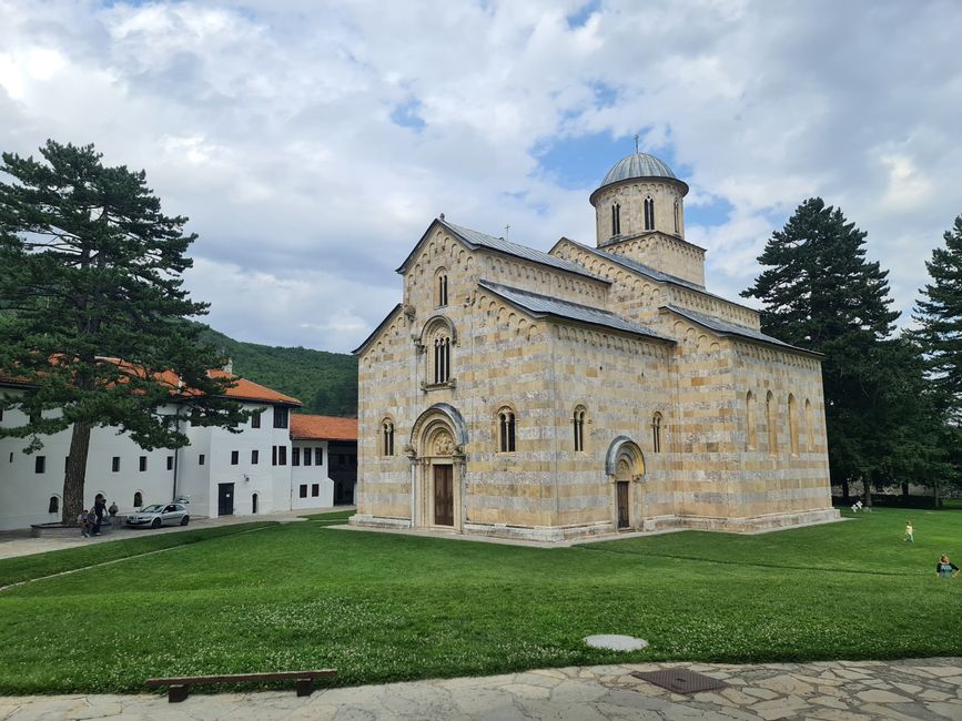 Die Kirche des Kloster Decani.