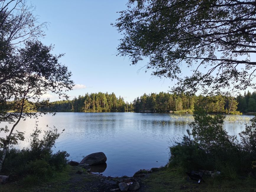 At Sweden's lakes