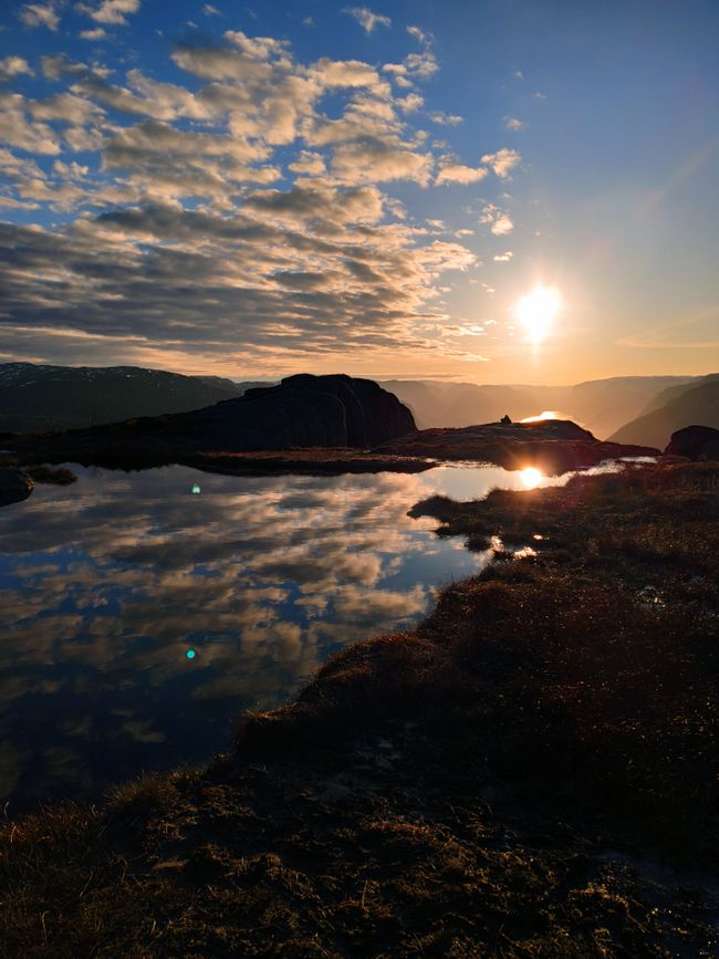 Preikestolen - Sonnenaufgang