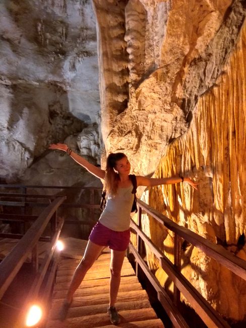 Gymnastics in the cave