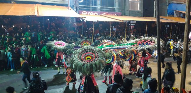 Karneval-Gruppe in Oruro