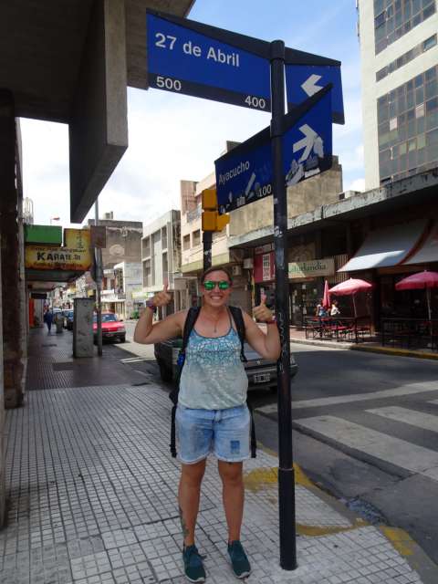 Meine Geburtstagsstraße in Córdoba