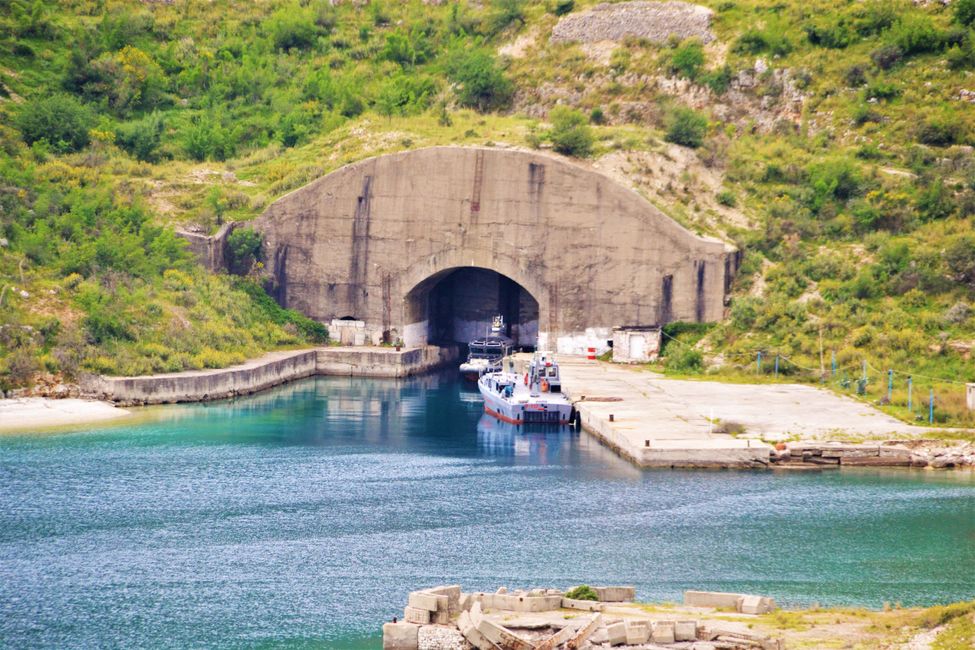 U-Boot Bunker, gesehen von der Straße 
