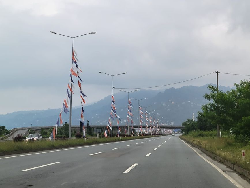 Day 11 Turkey - Drive to Georgia - Batumi