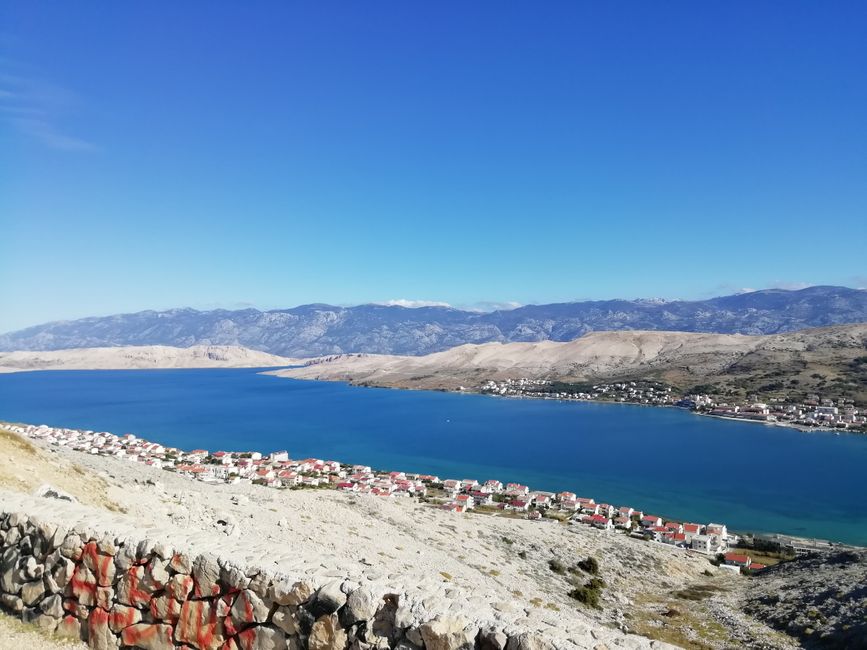 Stage 17: From the island of Pag to Zadar