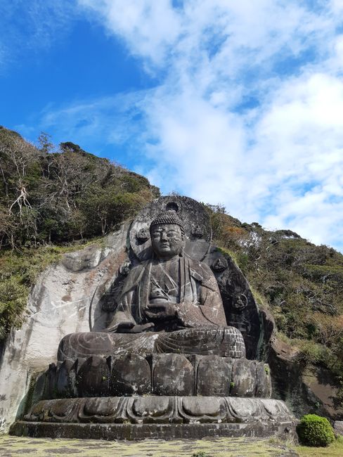 der große Steinbuddha Ishidaibutsu