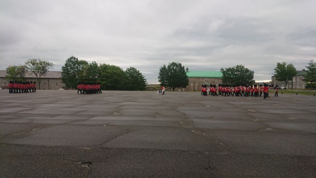 Changing of the Guard of the Royal 22e Régiment 