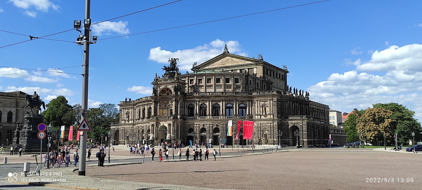 Besuch in Dresden-Altstadt