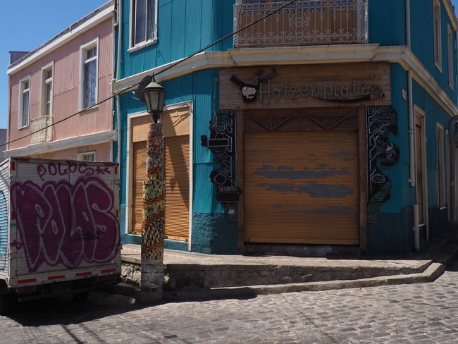 Valparaíso - اسٽريٽ آرٽ جي جنت ۾