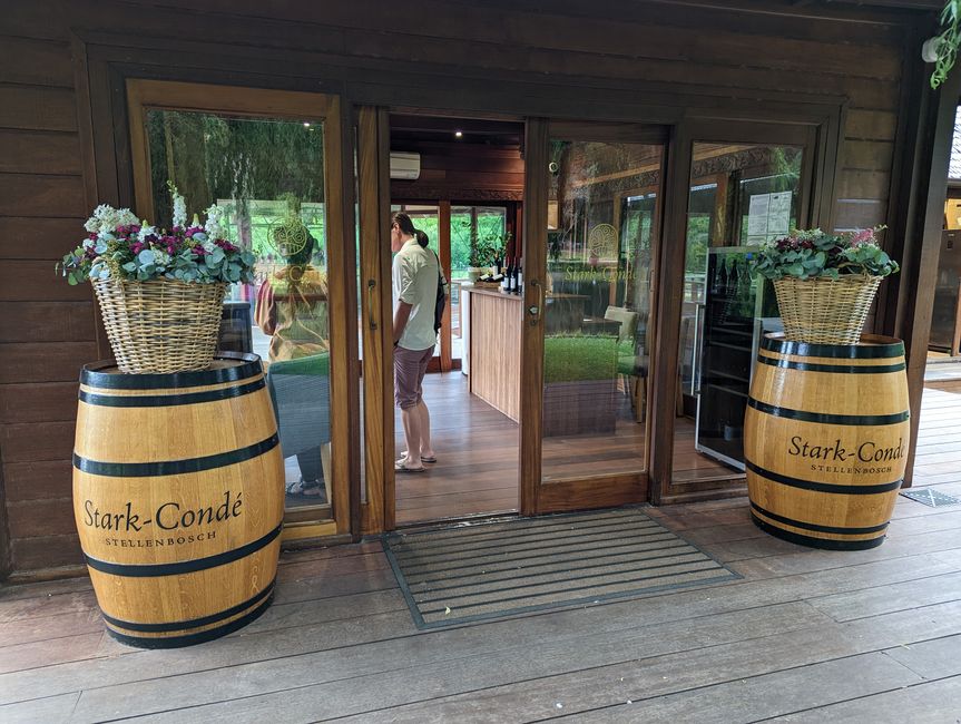 Weintasting's in Stellenbosch