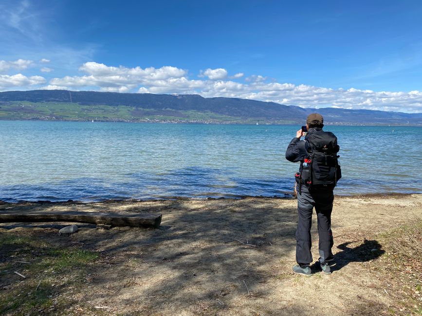 Stage 18 Lake Geneva Estavayer-le-Lac 23.5 Km (403.9 Km)