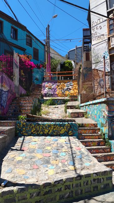 Streetart in Valparaiso