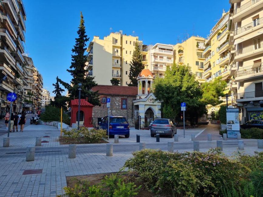 17/08/2022 - 11.Etappe von Kalambaka nach Thessaloniki / Griechenland (280 Kilometer)