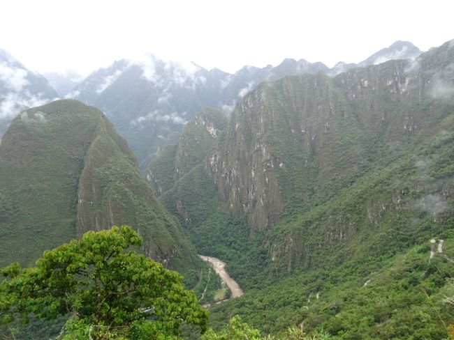 Aussicht vom Machu Picchu 