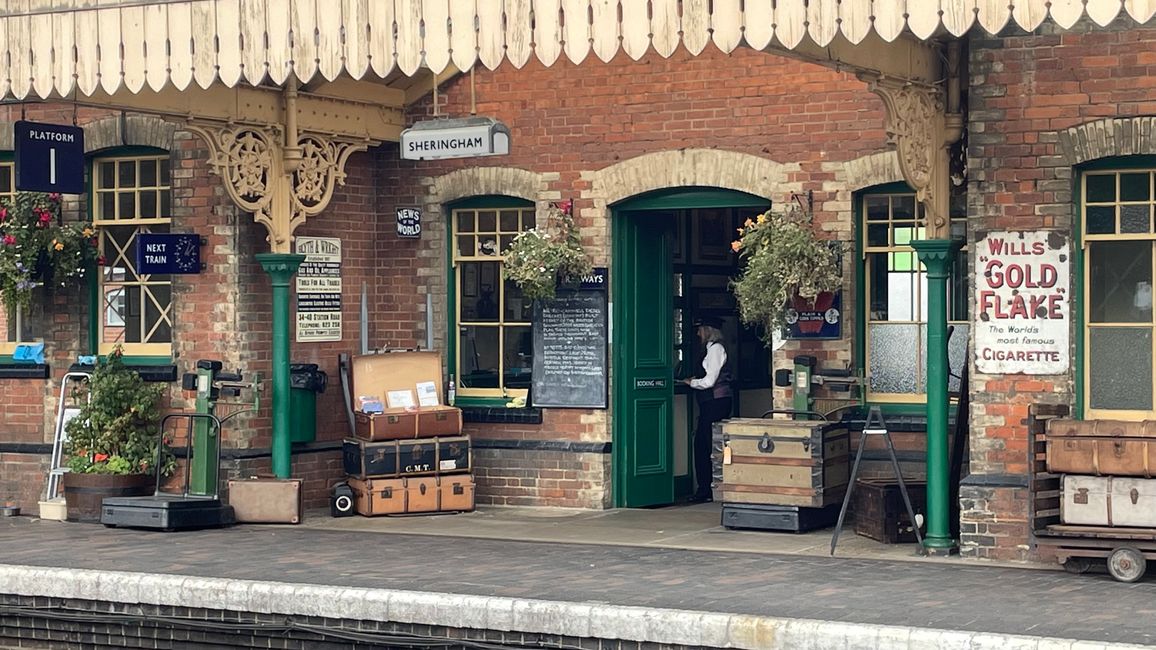 Der schöne alte Bahnhof von Sheringham