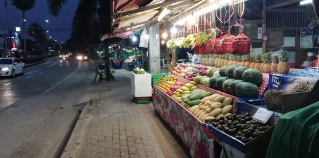roadside stand on the way to the night market