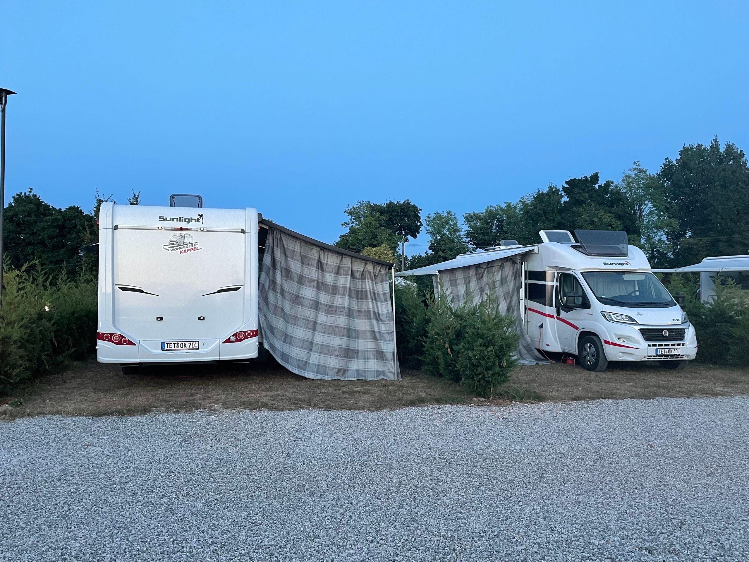 Aladin-Camping just before Venice
