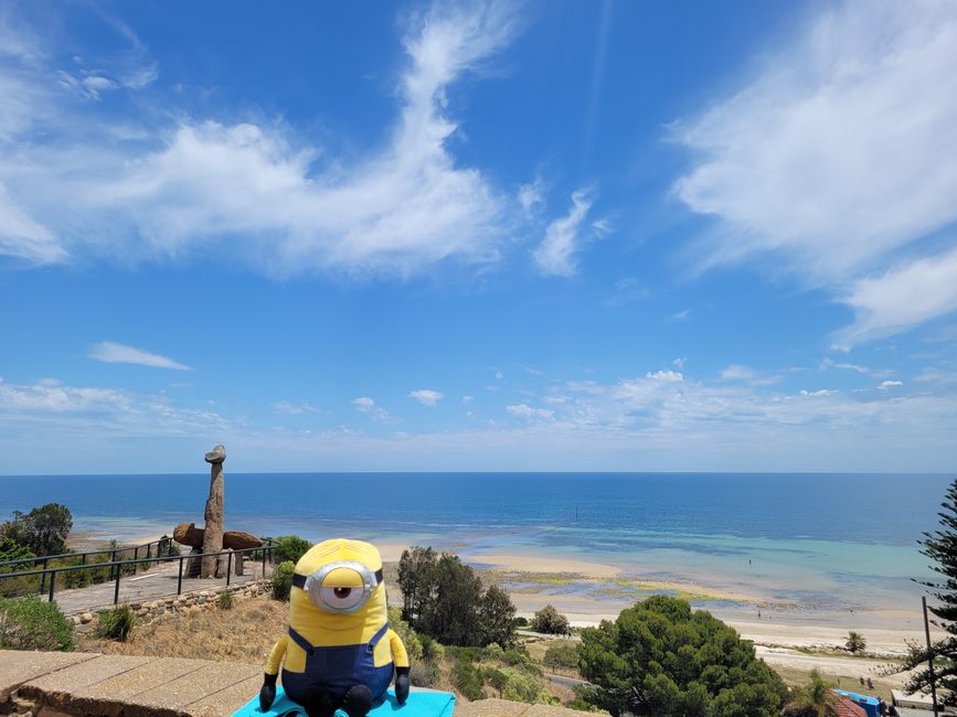 Stuart at Adelaide Brighton Beach Lookout