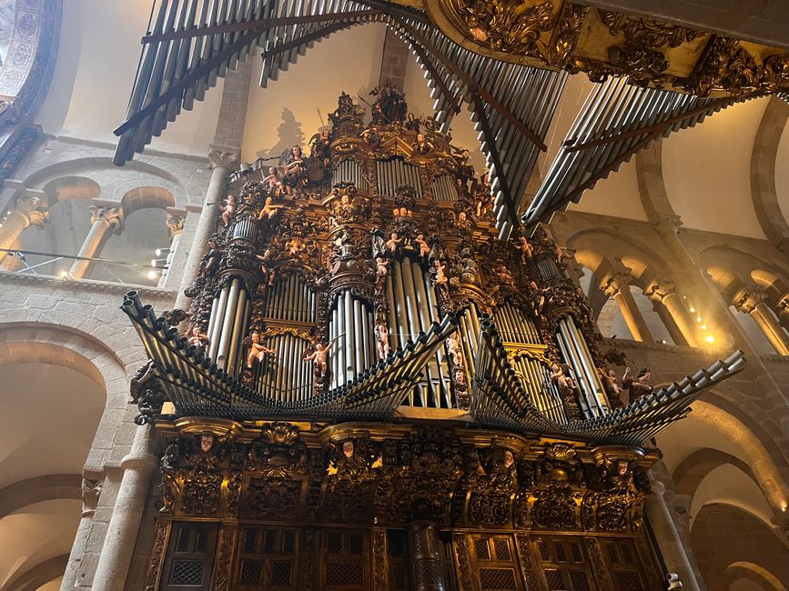 Die Orgel in der Kathedrale
