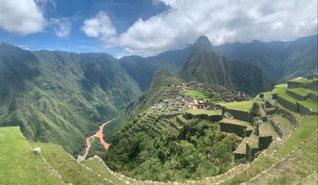 Machu Picchu in seiner ganzen Schönheit