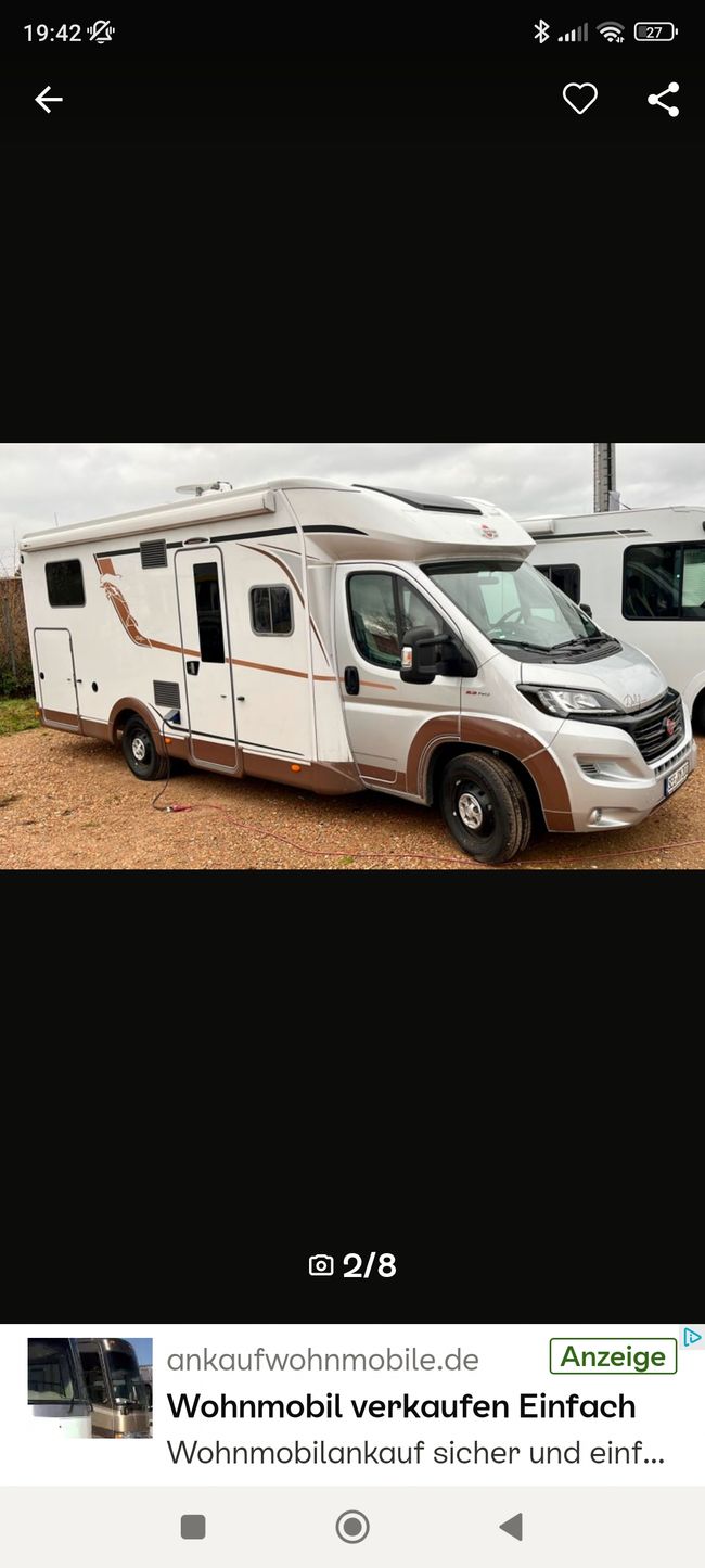 Our motorhome for 14 days