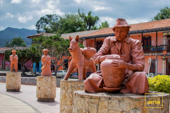 Artesanía en Raquira