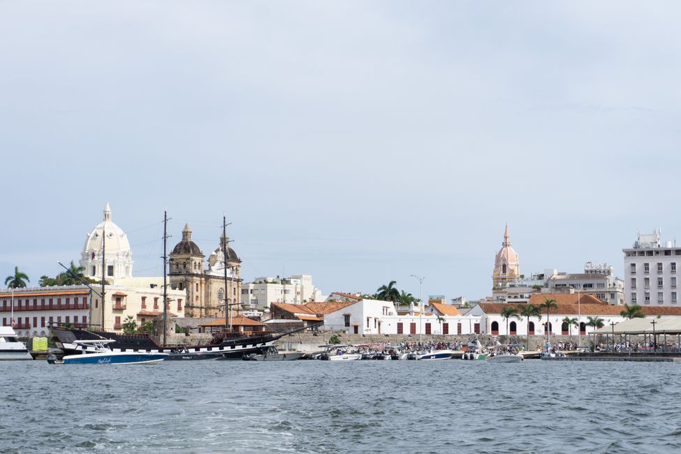 Cartagena vom Wasser aus