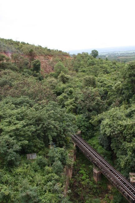 En tren a Kalaw