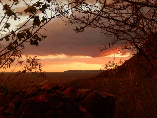 Sunset at the Waterberg